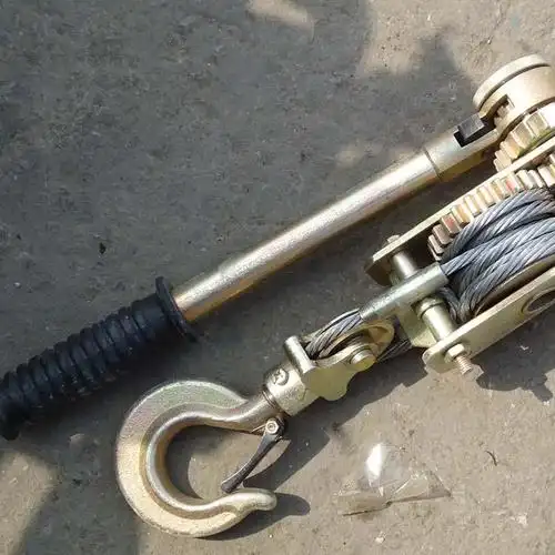 钢丝绳紧线器手动收拉器多功能电力施工卡线收线器日式拉线器万泰