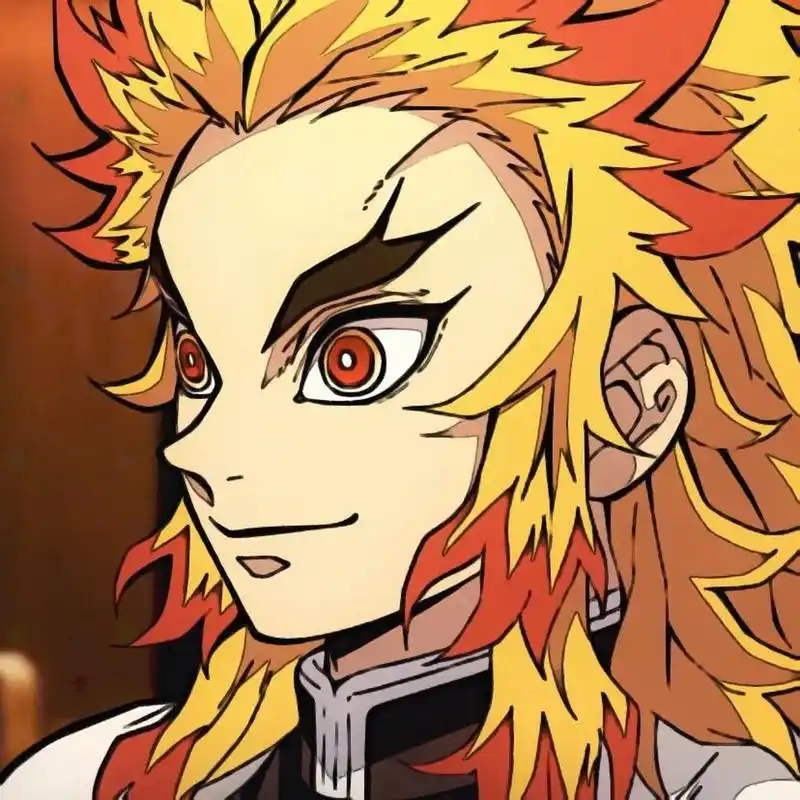 炎柱 炼狱杏寿郎|鬼灭之刃优质动漫头像 救助弱小当仁不让 是天生强者