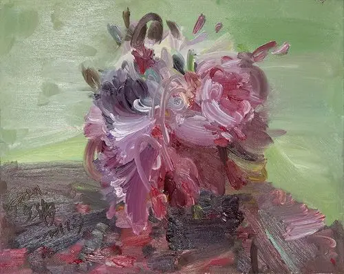 1201090023       潘全海 尺寸:40×50 平尺数:1平尺 材质:布面油画