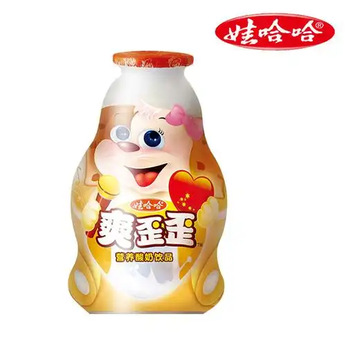 【娃哈哈官方】爽歪歪酸奶饮品200g*24瓶整箱装益生菌发酵饮料