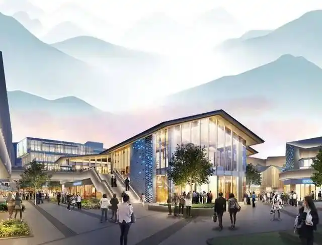 金大地庐州天街设计融入"徽派元素",演绎新中式围合雅韵