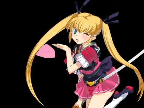 日本战国武将女性化战国兰斯cg设计作品欣赏2