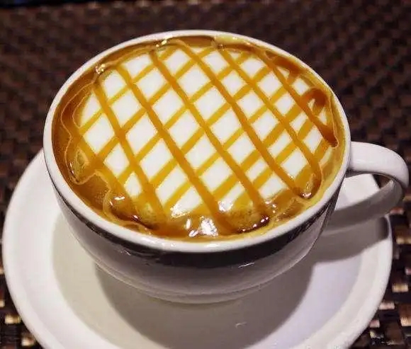 焦糖玛奇朵咖啡挺好喝