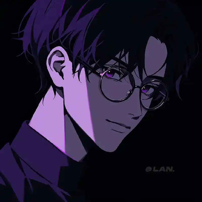 眼镜篇.#旧漫男头 #动漫男头 #高级感 #小众 #midj - 抖音