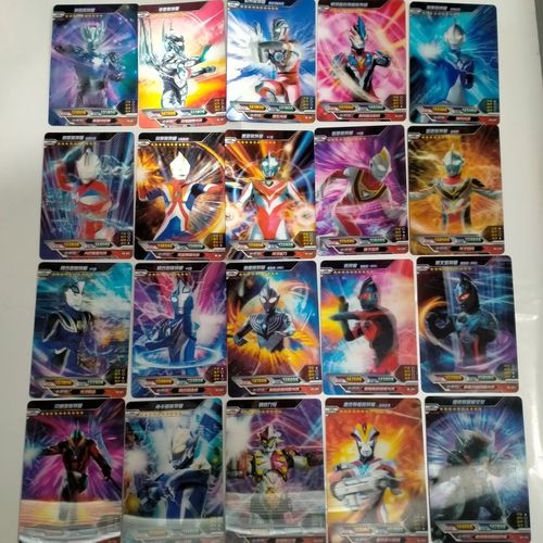 卡游正版荣耀三弹绝版无标赛迦诺亚奥特曼卡片hr全套稀有单卖