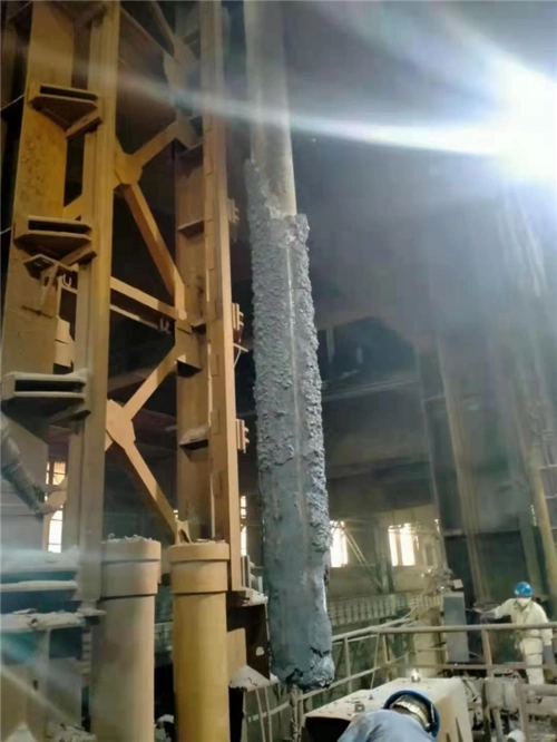 马鞍山钢厂转炉吹氧枪用耐高温不粘涂料