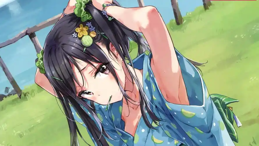 性感动漫美女高清桌面壁纸