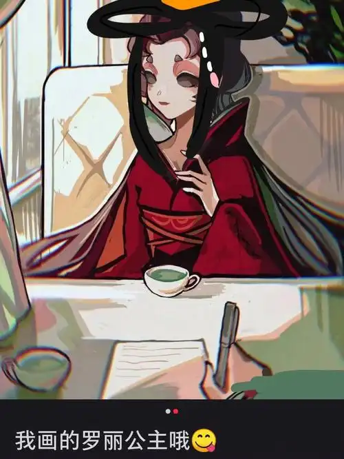 红蝶加几笔就成叶罗丽了,你换我红蝶!乱组cp你以为你很牛呢91.