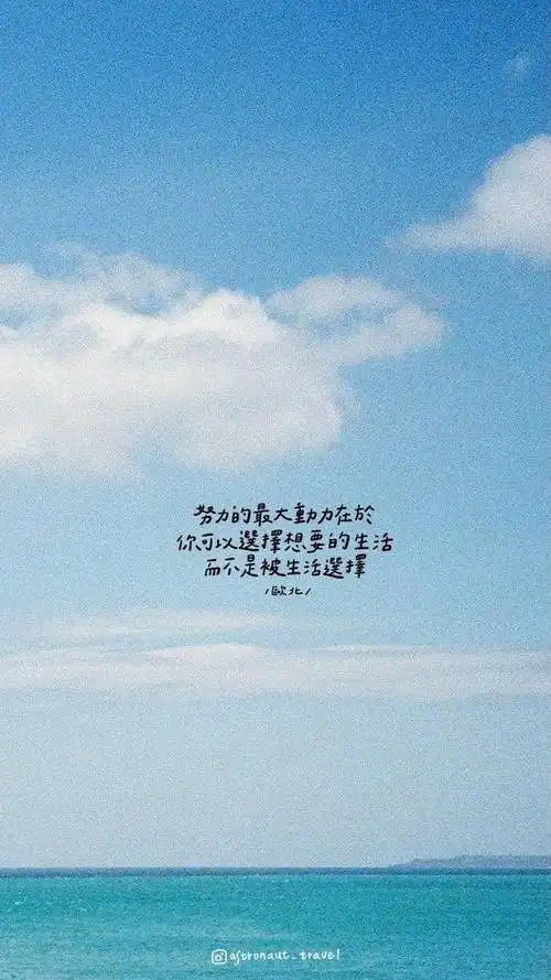 一组励志的壁纸相信自己会变得更好