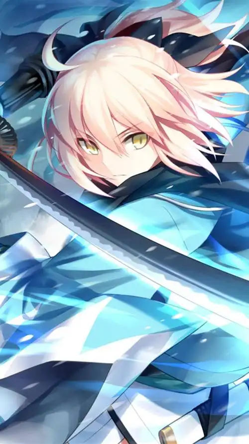 fgo冲田总司,高清图片,手机锁屏桌面-壁纸族