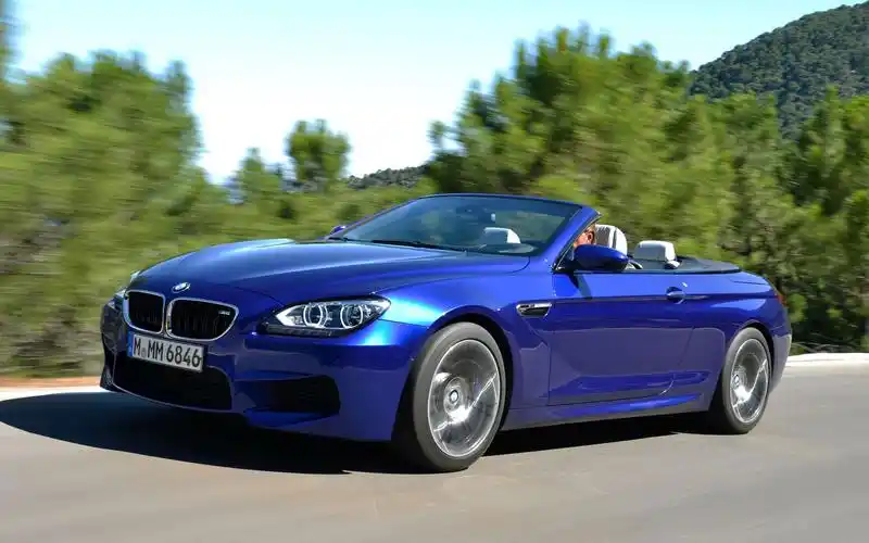 2012款宝马m6 敞篷跑车桌面壁纸 - 第1张