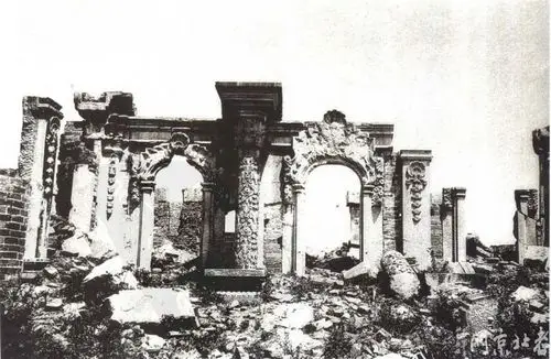 圆明园西洋楼景区老照片