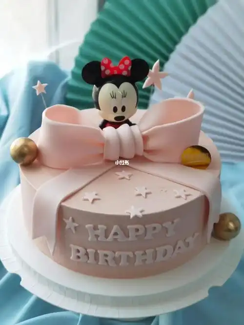 可爱的米妮蛋糕