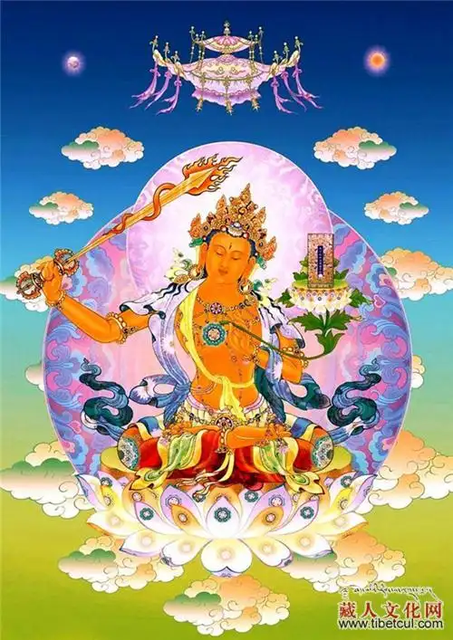 文殊菩萨常常为之说法者