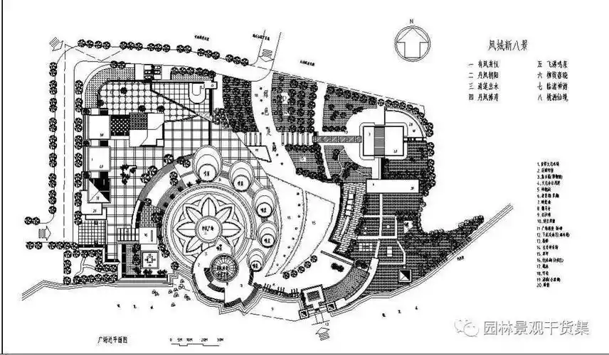 某文化活动广场设计详图cad
