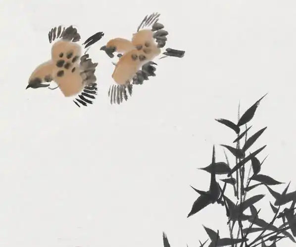 孙其峰笔下的麻雀