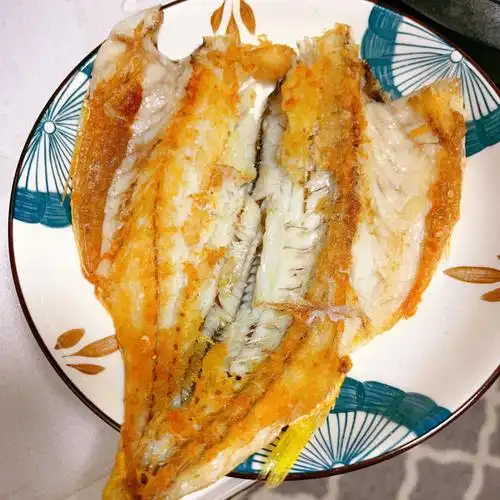 首次做香煎黄花鱼成功