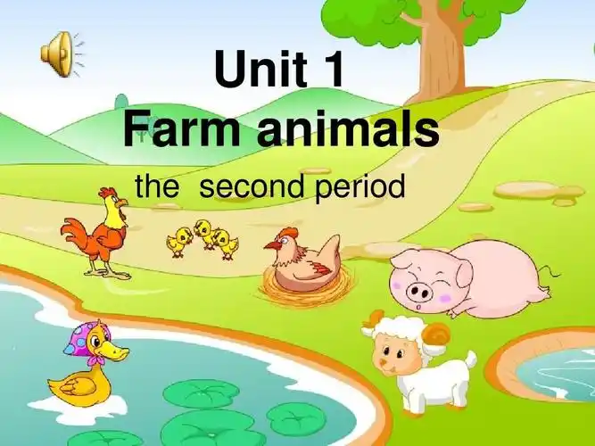 unit   farm animals the second period