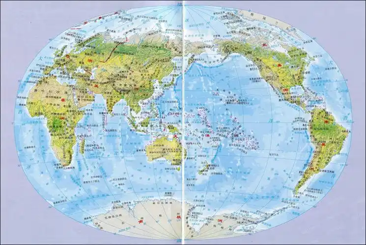 高清世界地图卫星地图2020图2