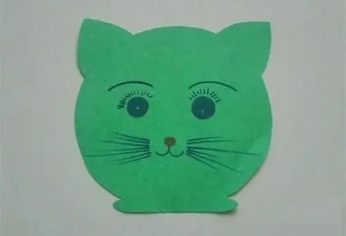 幼儿园小猫头饰制作方法