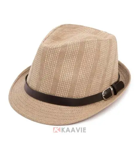 china factory custom derby trilby fedora straw hat for men