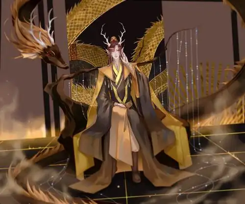 摸鱼,烛龙. 绘画过程:b站a.