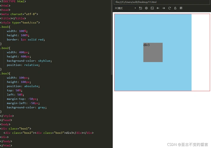 css 设置元素水平垂直居中的几种方式 - 元享技术