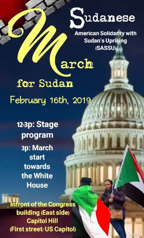 protesters in sudan demand omar al-bashir to st