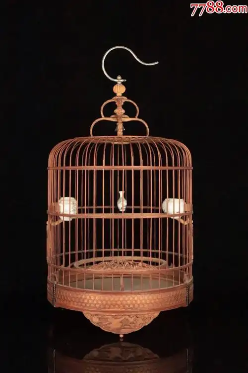 清代,老竹雕鸟笼_价格5500.0000元_第1张_7788收藏__中国收藏热线