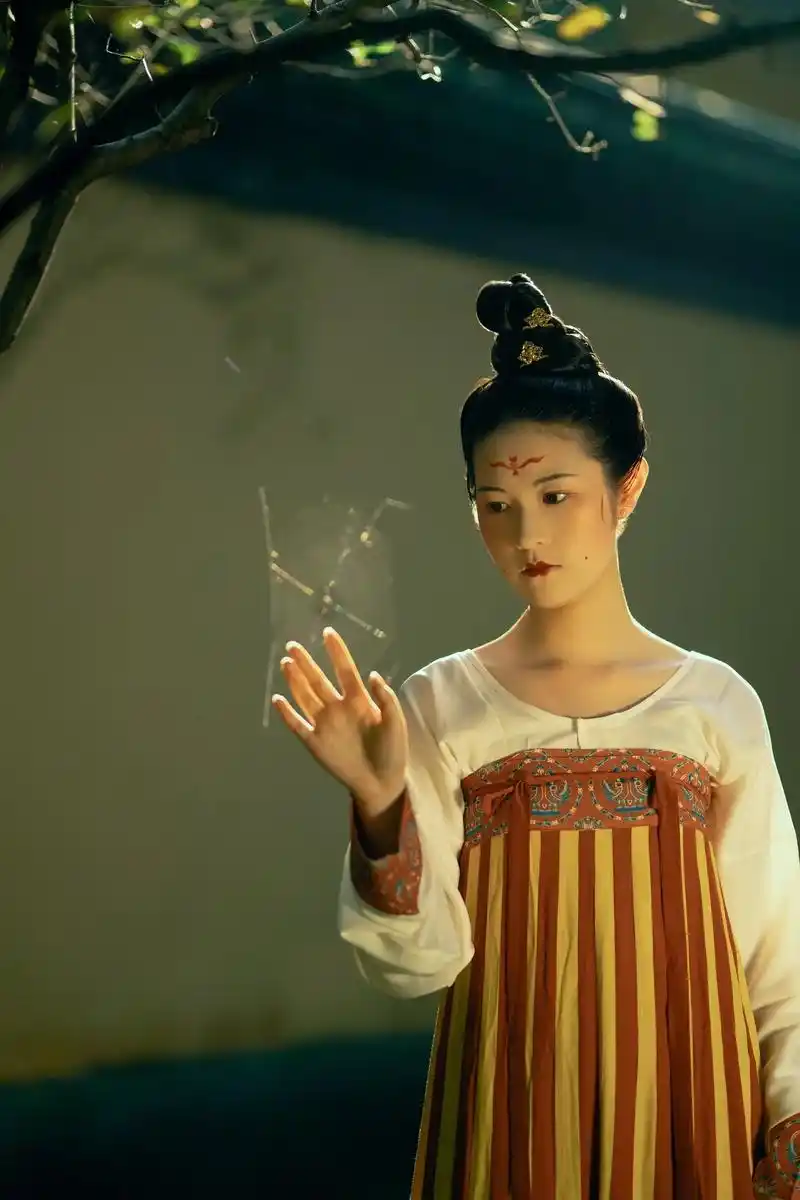 客片欣赏,初唐女子造型拍摄. 时期在高宗武周 - 抖音