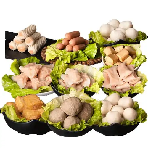 安井火锅丸子10包组合套装牛肉丸鱼豆腐烧烤关东煮食材小包随机装