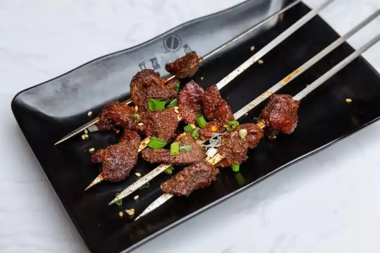 现烤的鸭胗一般比较少见