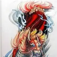 微信头像火麒麟图片大全点击鼠标右键下载