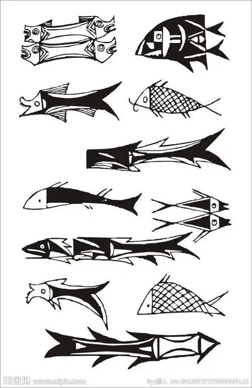 鱼纹图片