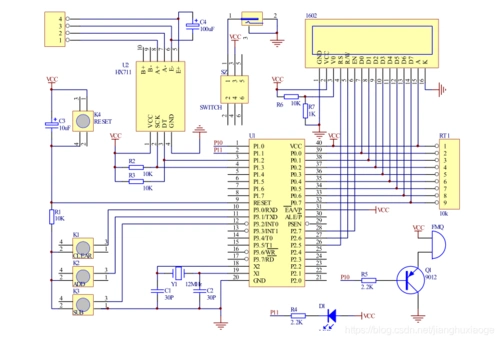 对51系列单片机来说,最小系统一般应该包括:单片机,晶振电路,复位