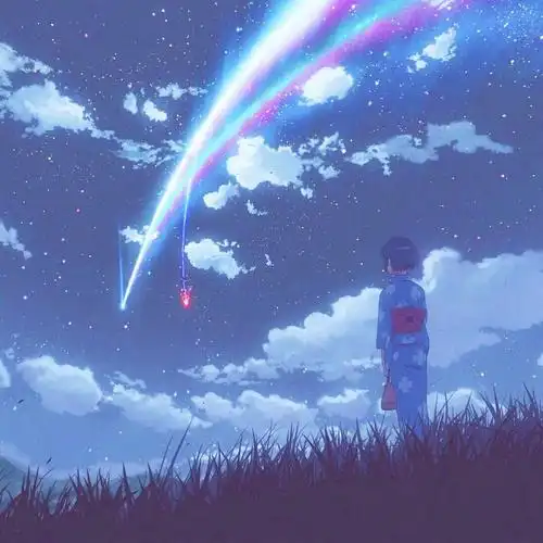 0211_gouyye  10月6日 0:45   关注  你的名字 动漫 背景 头像 评论