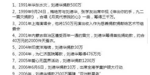 刘德华汶川地震只捐10万?27年捐款总额被曝光,看到数目你可能不信