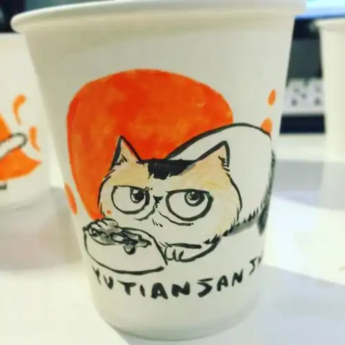 纸杯上的图