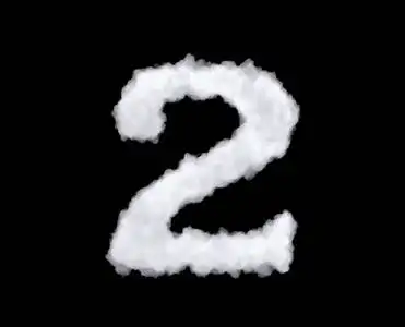 阿拉伯数字2图片