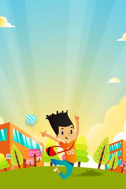 植物卡通人物背景素材_植物卡通人物背景图片下载_觅元素