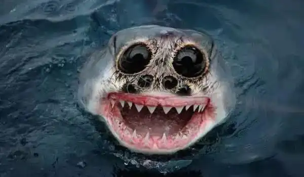 假如世界上都是变异动物你会怕吗?当看到蜘蛛鲨鱼后我立马就怂了