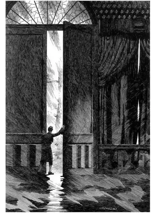 手绘美国插画大师berniewrightson的线条世界