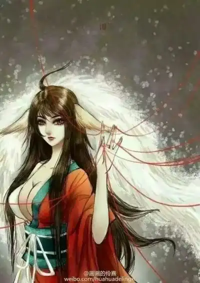 红衣的涂山雅雅