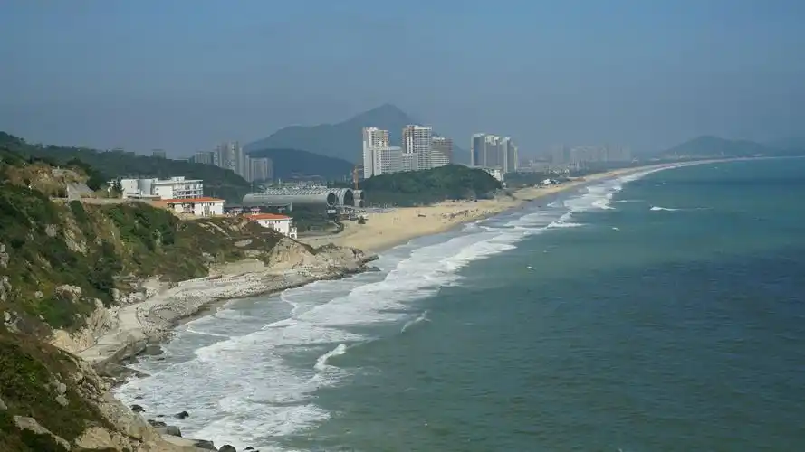 跨年迎新年广东阳江海陵岛度假村海滩十里银滩海湾游玩……(三)