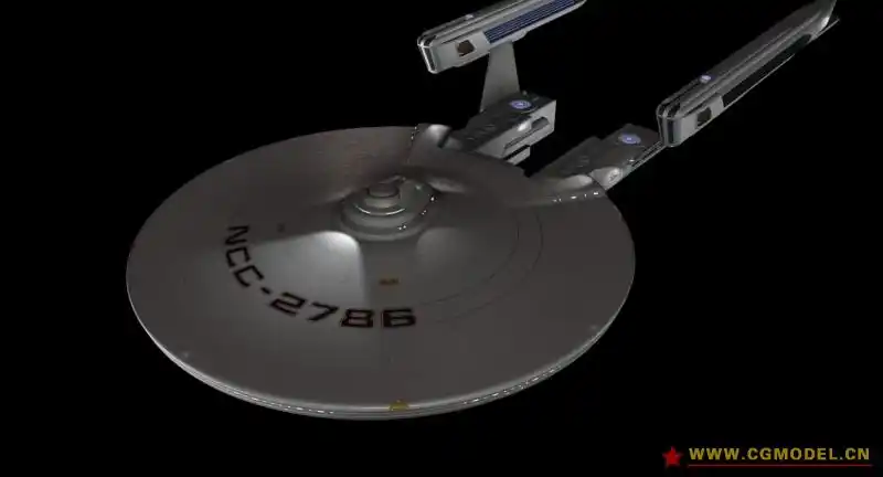 星际迷航—经典飞船"企业号"-cg模型网(cgmodel)-让设计更有价值!