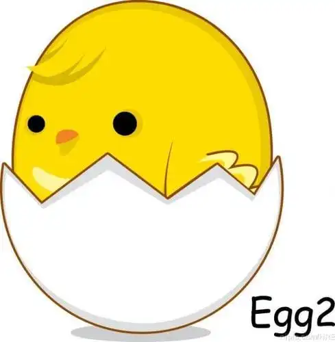 蛋壳简笔画彩色