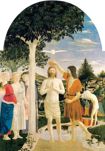 基督受洗礼图片中的放大镜,支持鼠标滚轮缩放区域大小基督受洗礼>西画