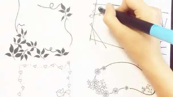 手抄报装饰花边手抄报装饰花边简单