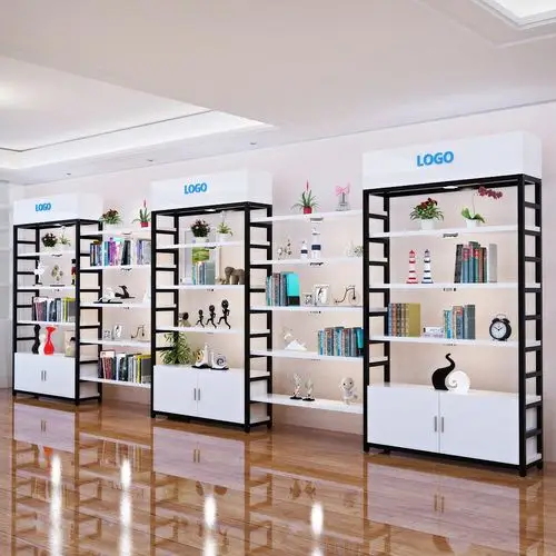 新款化妆品展示柜货架产品展柜精品陈列柜超市展架样品柜组合柜置已售