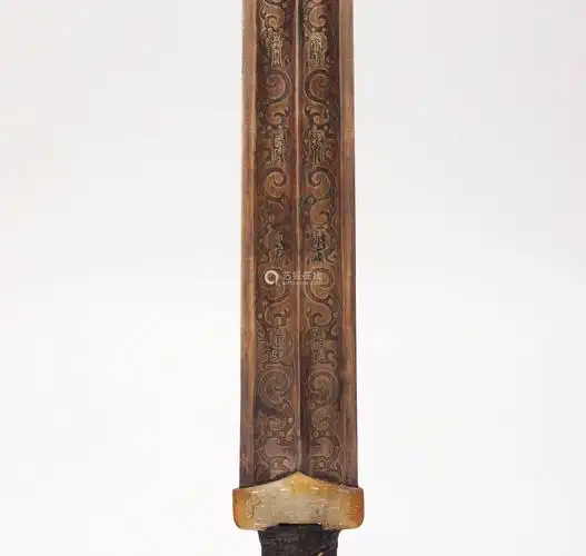 bronzeswordfromzhan战国青铜剑